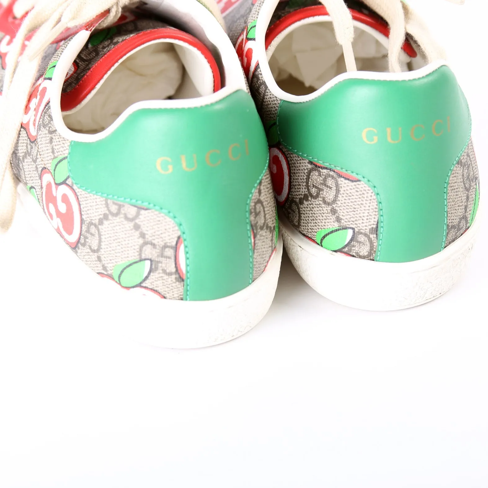 Ace GG Supreme Apple Valentine's Day Sneakers Size 38