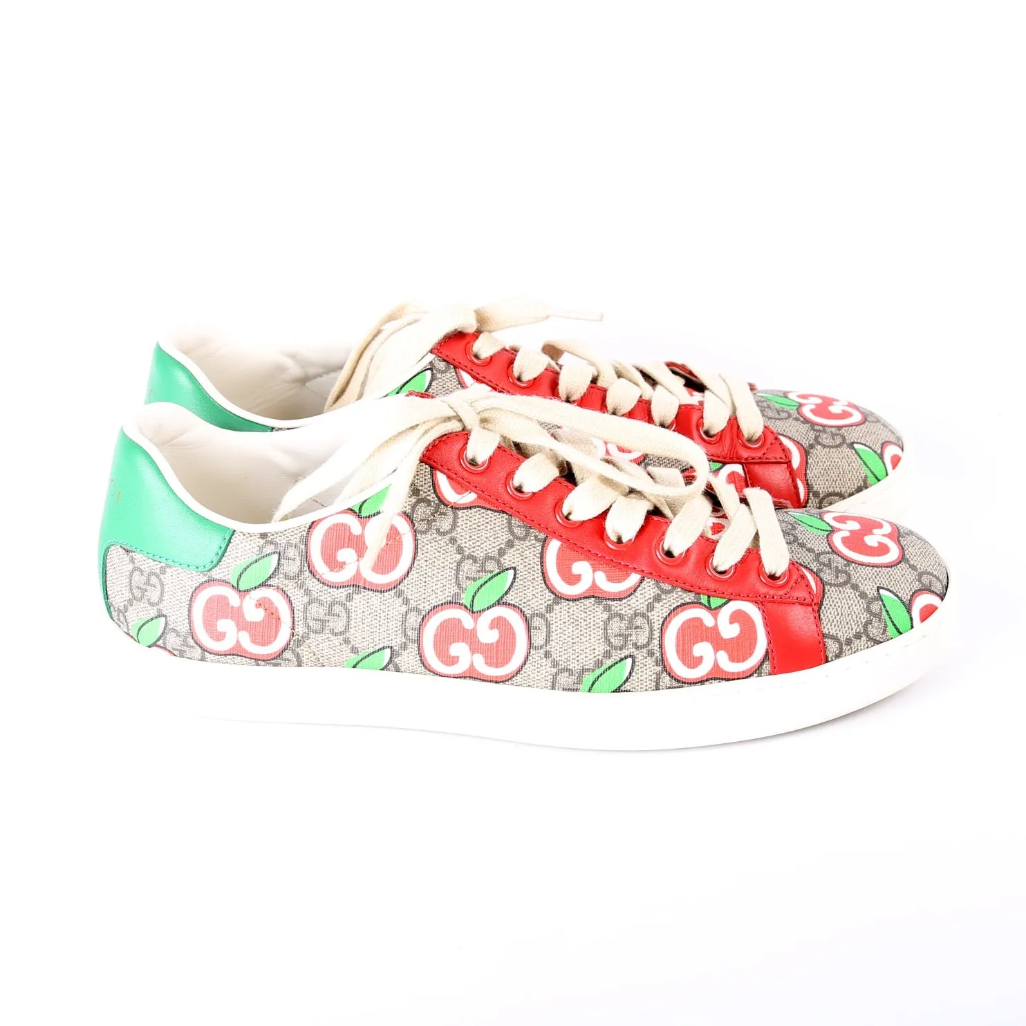 Ace GG Supreme Apple Valentine's Day Sneakers Size 38