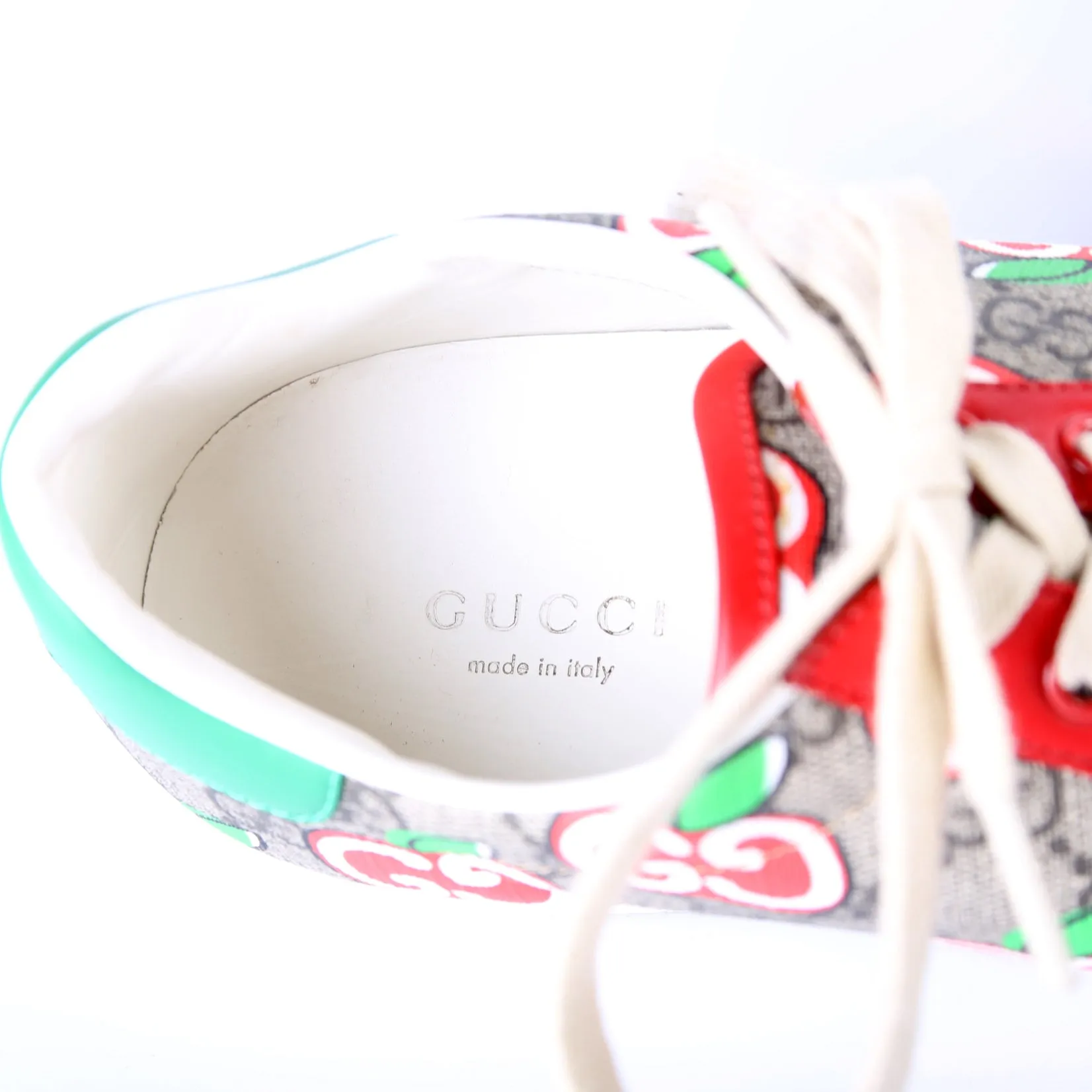 Ace GG Supreme Apple Valentine's Day Sneakers Size 38