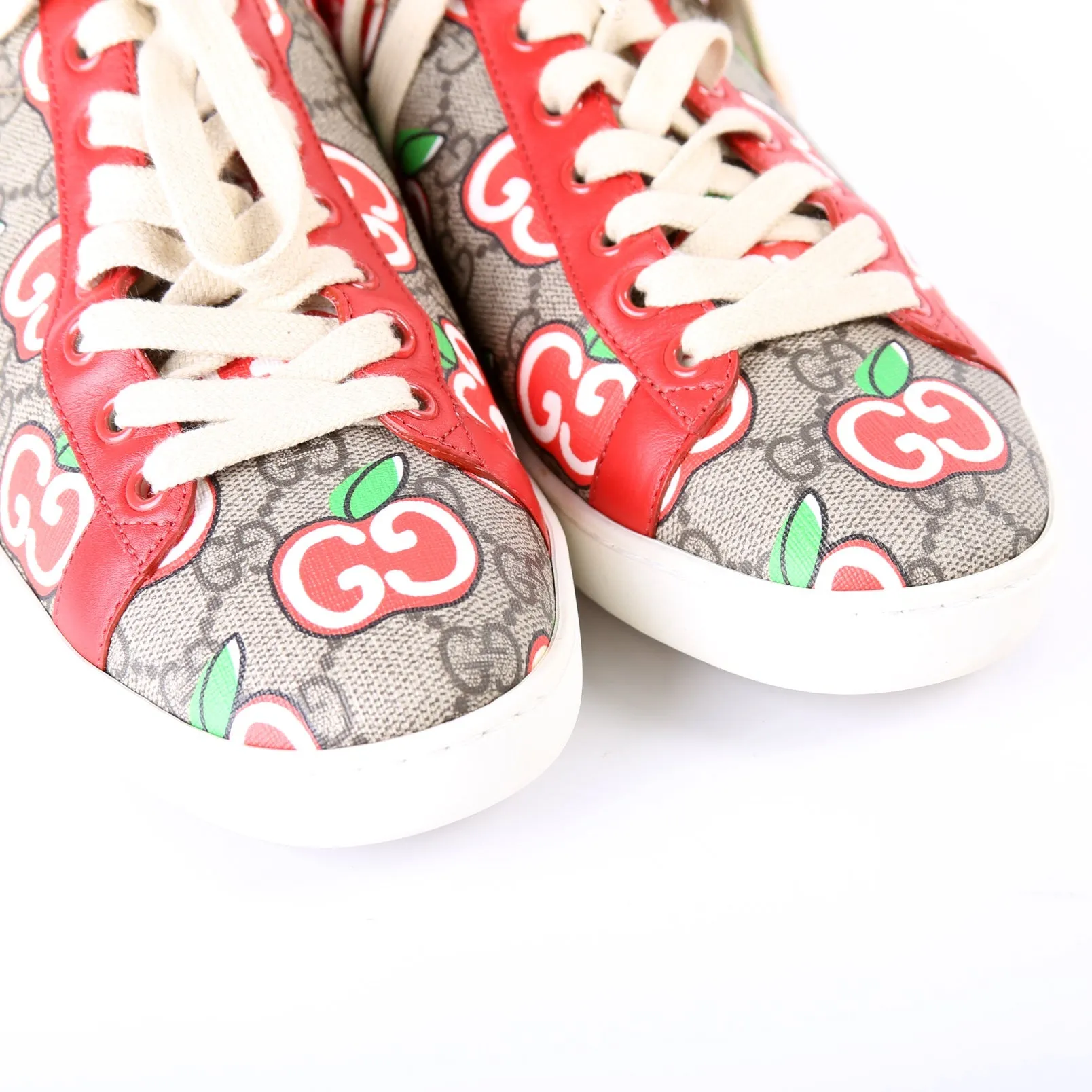 Ace GG Supreme Apple Valentine's Day Sneakers Size 38