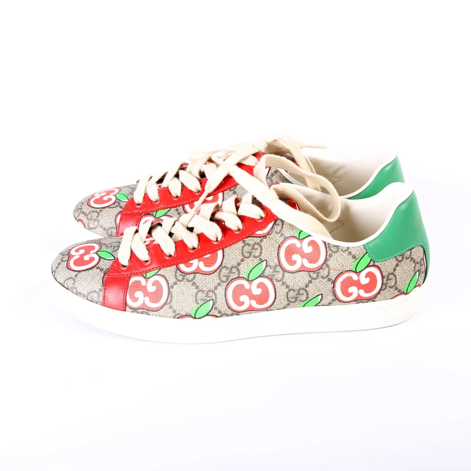 Ace GG Supreme Apple Valentine's Day Sneakers Size 38
