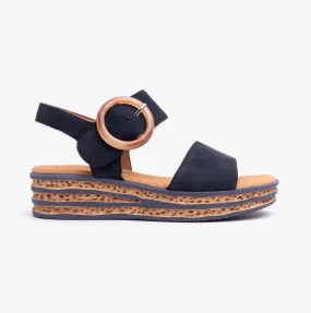 ANDRA Womens Sandals Blue
