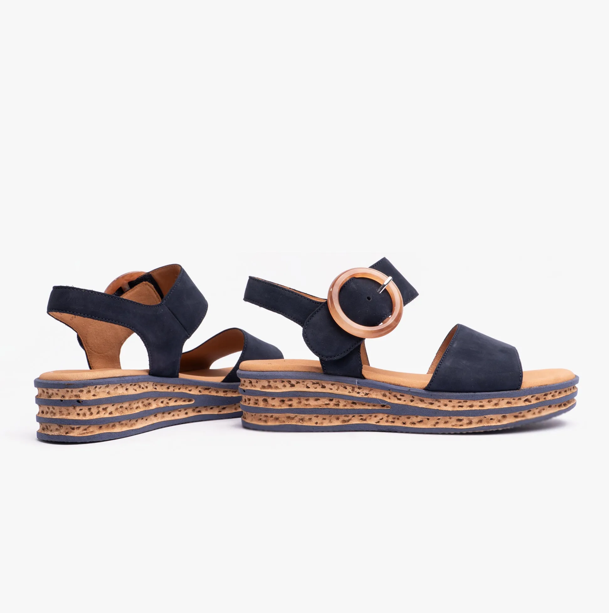 ANDRA Womens Sandals Blue
