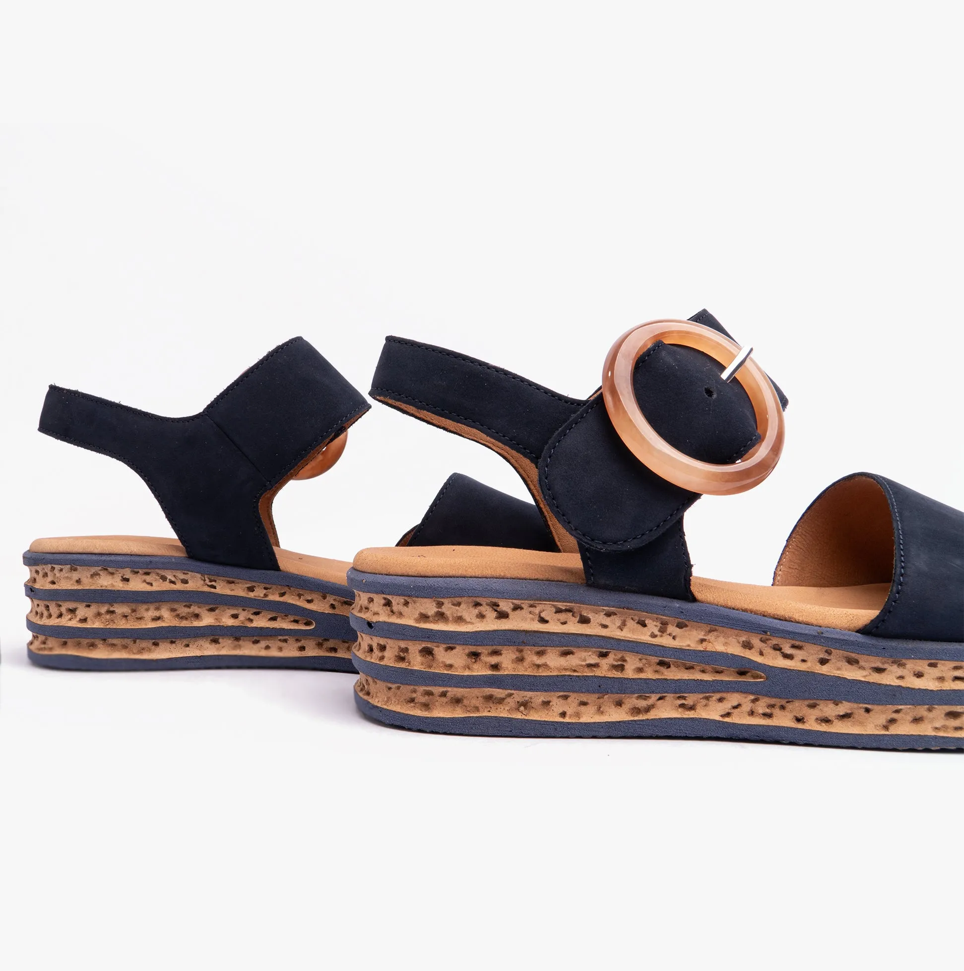 ANDRA Womens Sandals Blue