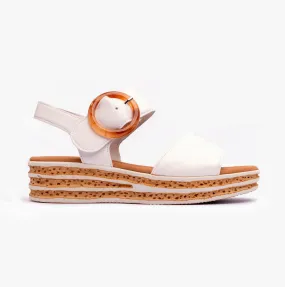 ANDRA Womens Sandals White