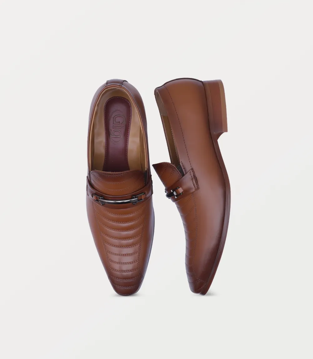BM5095-BROWN-Men Slip on