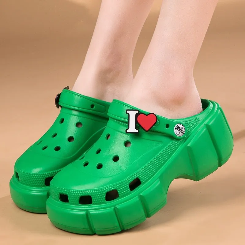 Boho Clog Style Beach Sandals - Breathable
