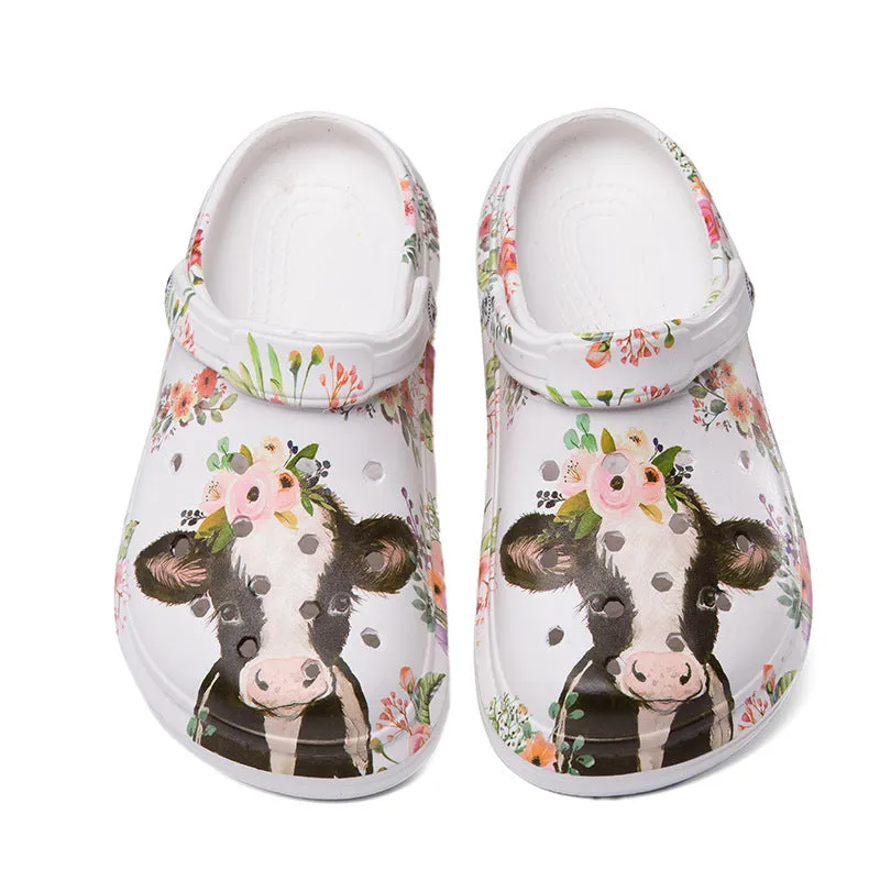 Boho Clog Style Beach Sandals - Breathable