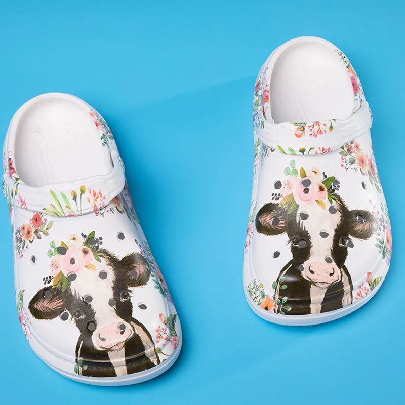 Boho Clog Style Beach Sandals - Breathable