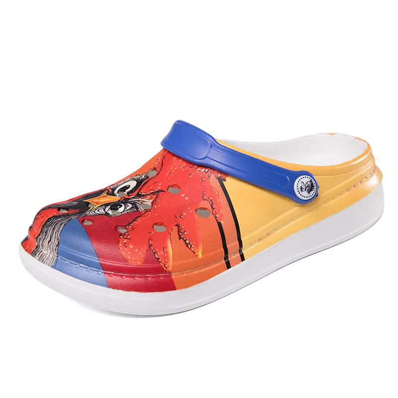 Boho Clog Style Beach Sandals - Breathable