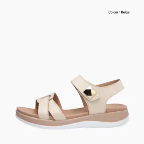 Breathable : Flat Sandals for Women