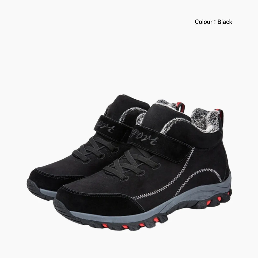 Breathable, Non-Slip Sole : Winter Boots for Men