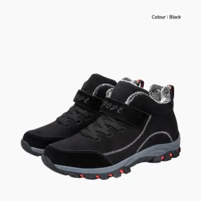 Breathable, Non-Slip Sole : Winter Boots for Men