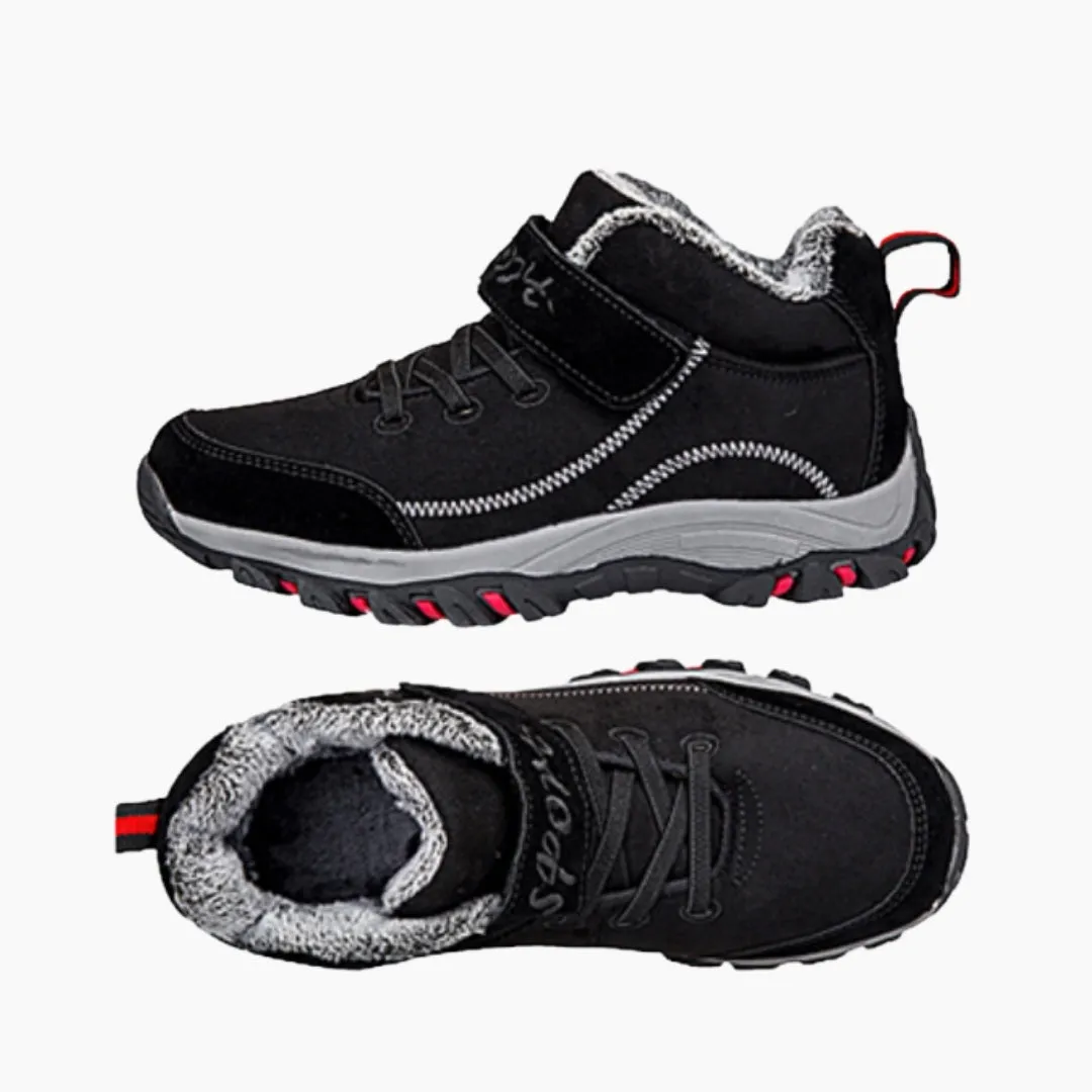 Breathable, Non-Slip Sole : Winter Boots for Men