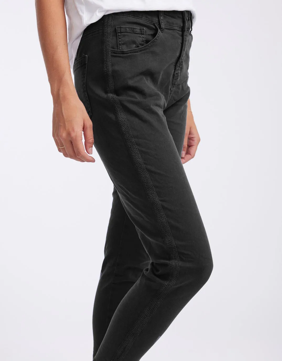 Chain Jeans - Black