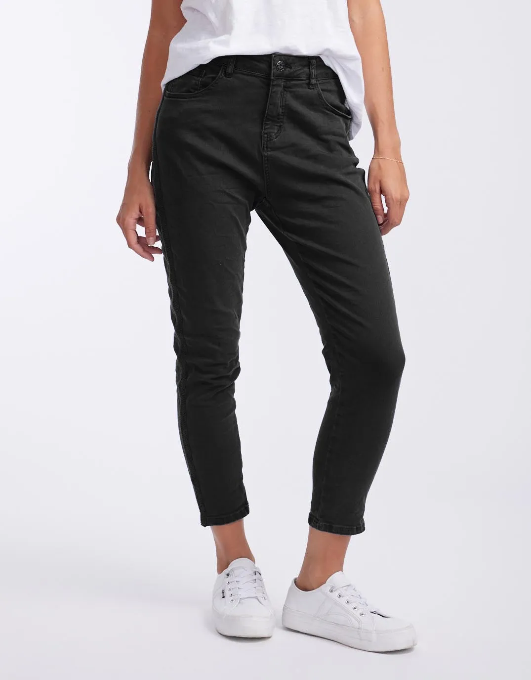 Chain Jeans - Black