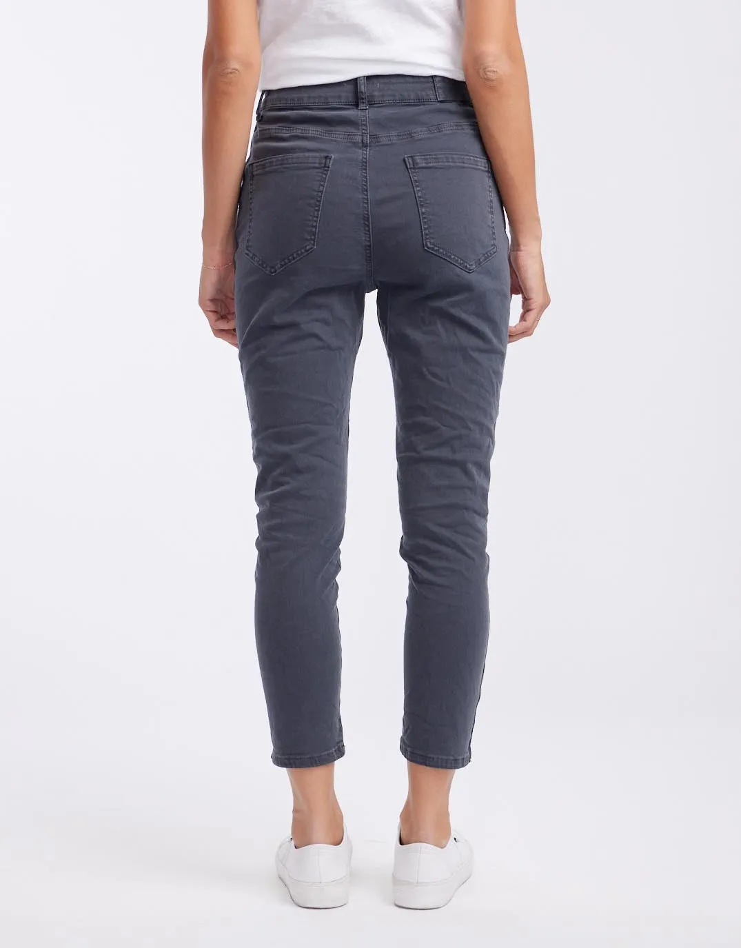 Chain Jeans - Charcoal