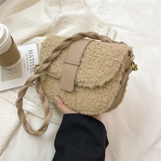Charito Women's Winter Plush Designer Handbag