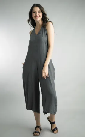 Charocal Linen Jumpsuit