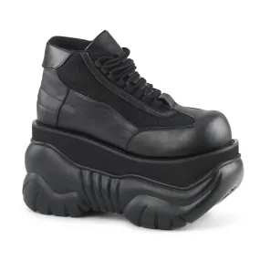 DemoniaCult Boxer 01 Unisex/Mens Platform Front Lace Ankle Length Boots