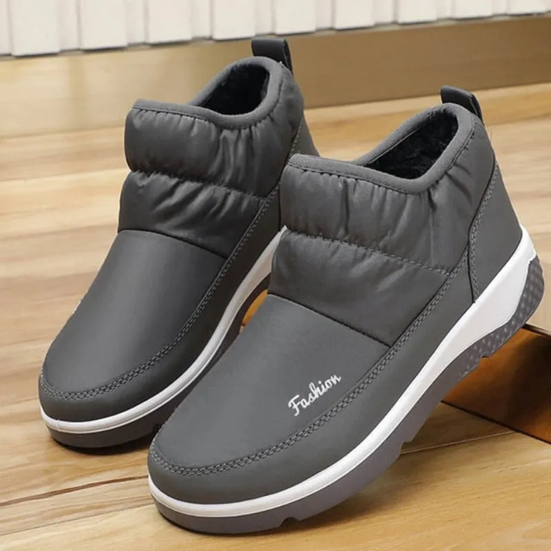 Dyavor Orthopedic Women Winter Boots Waterproof Warm Soft AntiSlip Casual Ankle Boots