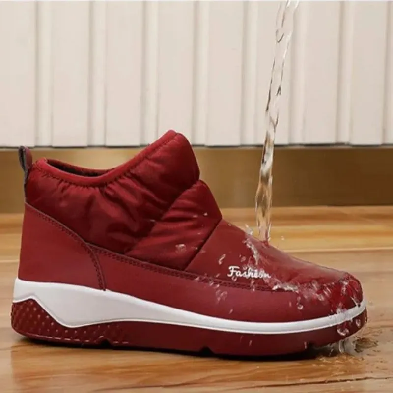 Dyavor Orthopedic Women Winter Boots Waterproof Warm Soft AntiSlip Casual Ankle Boots