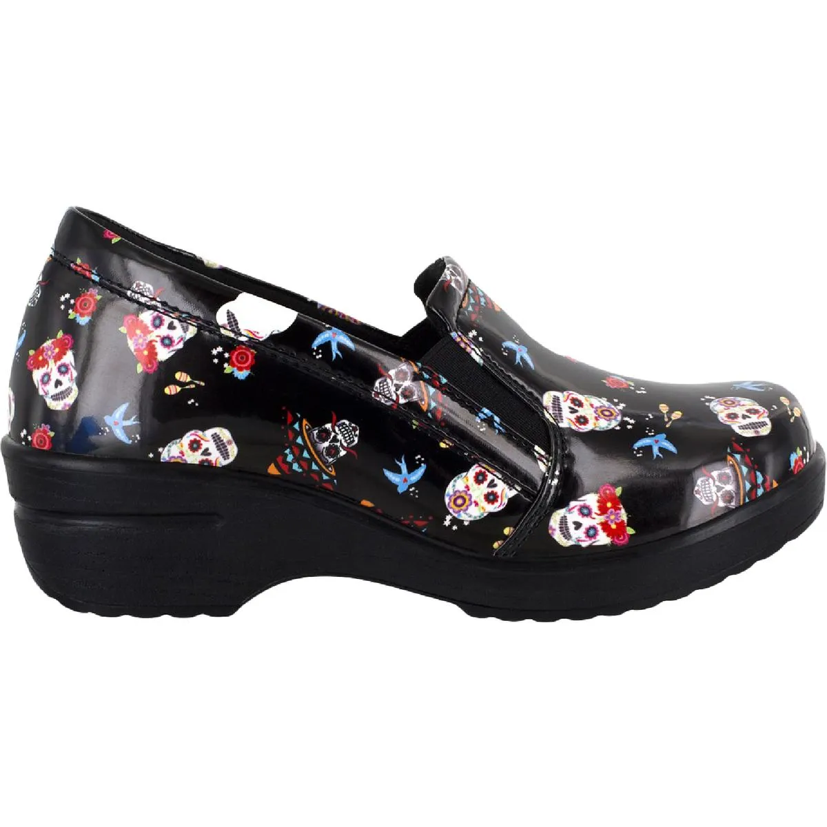 Easy Works by Easy Street Womens Leeza Slip Resistant Clogs