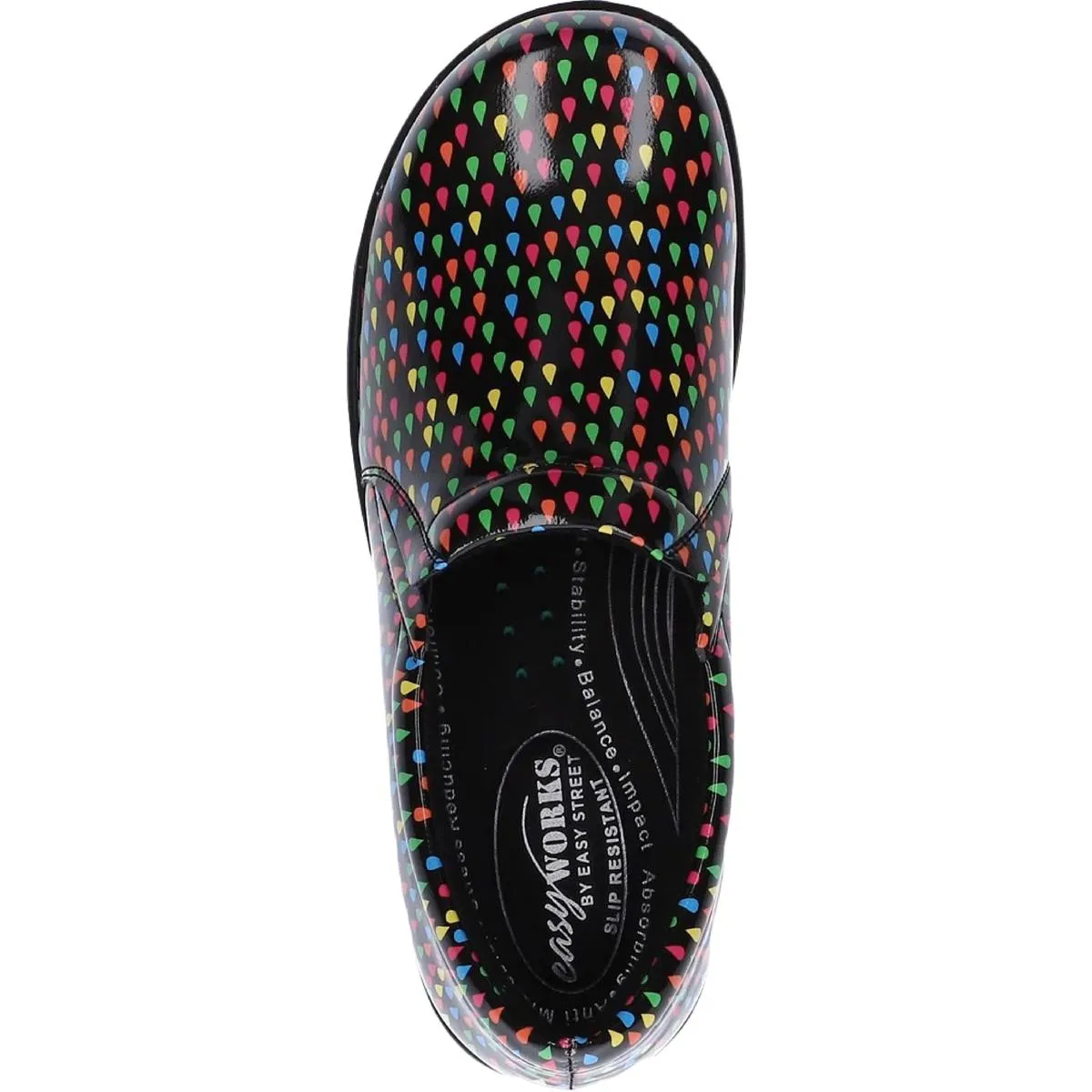 Easy Works by Easy Street Womens Tiffany Clogs