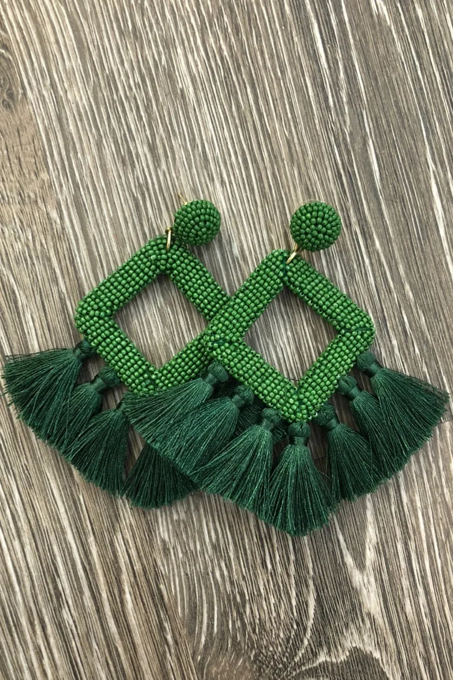 Ellie Fringe Drop Earrings- Multiple Color Options