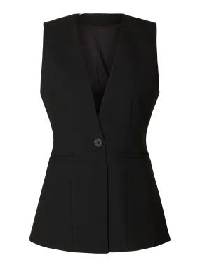 Eloise Vest - Black