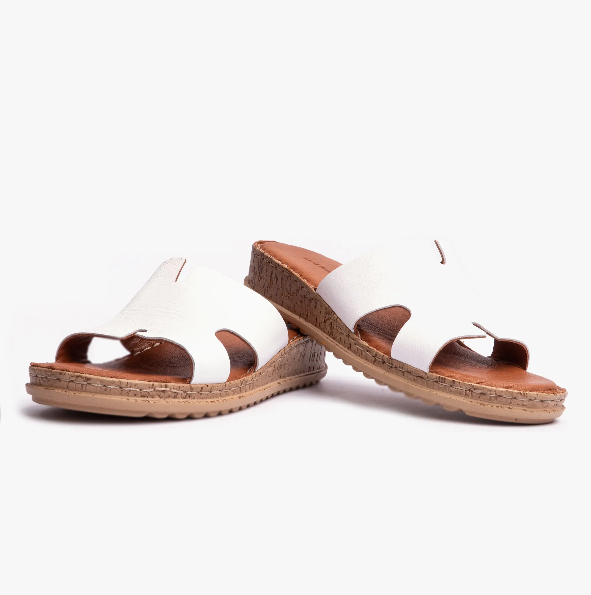 ELOISE Womens Sandals White