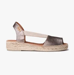 ETNA Womens Espadrille Sandals Bronze