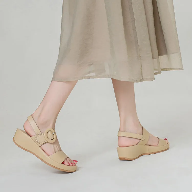 Fashionable Versatile Comfortable Wedge Flat Casual Shoes