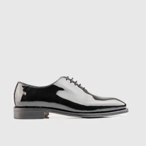 Goodyear Welt Plain Toe Oxfords 5216 Black Patent