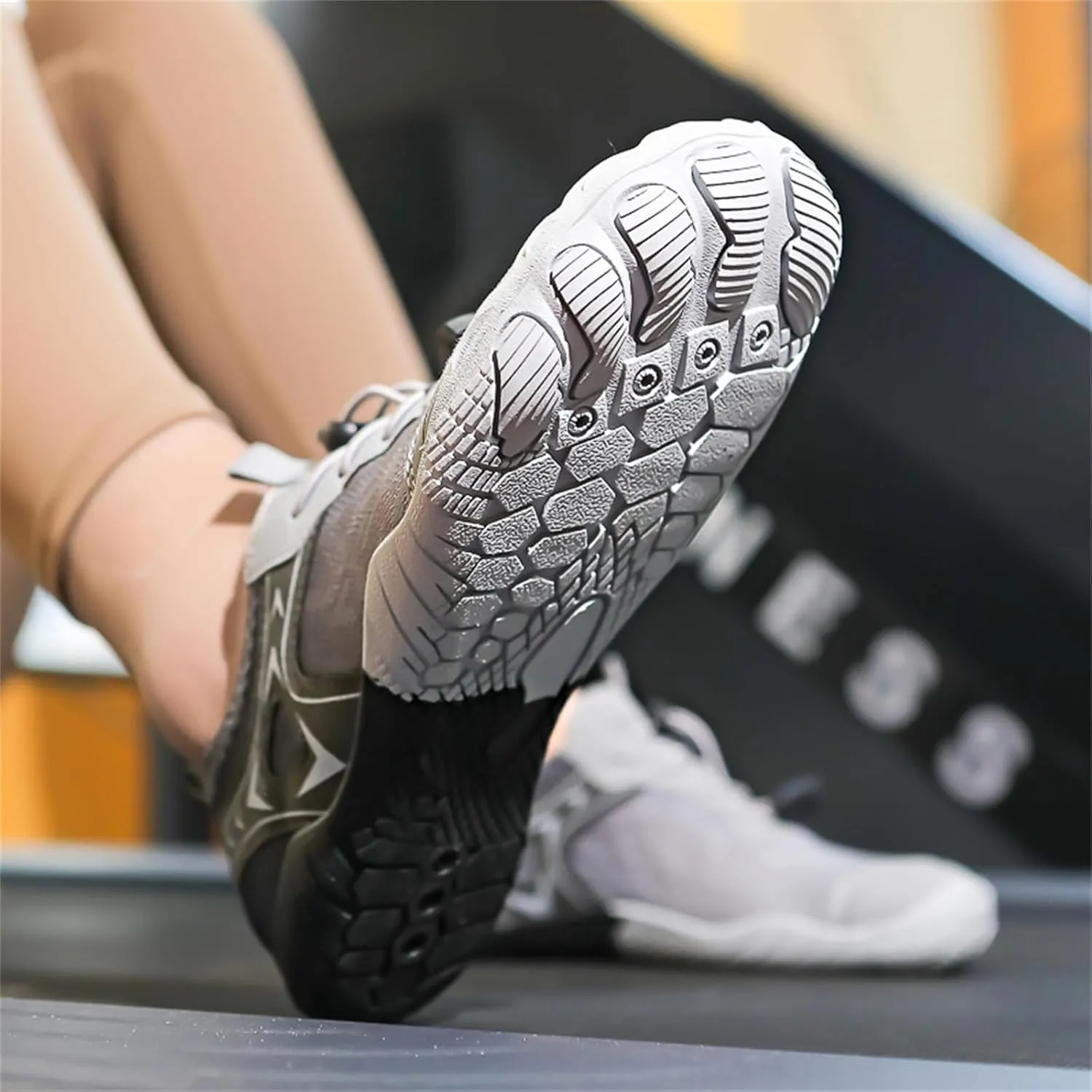 Grounded Footwear for Women, Hike Barefoot Shoes Women, Pool Swim Socks, Comfortable Walking Sneakers Outdoor Hiking Shoes Non Slip Wide Toe Box Athletic Footwear Workout Running Zero Drop Water Shoe
