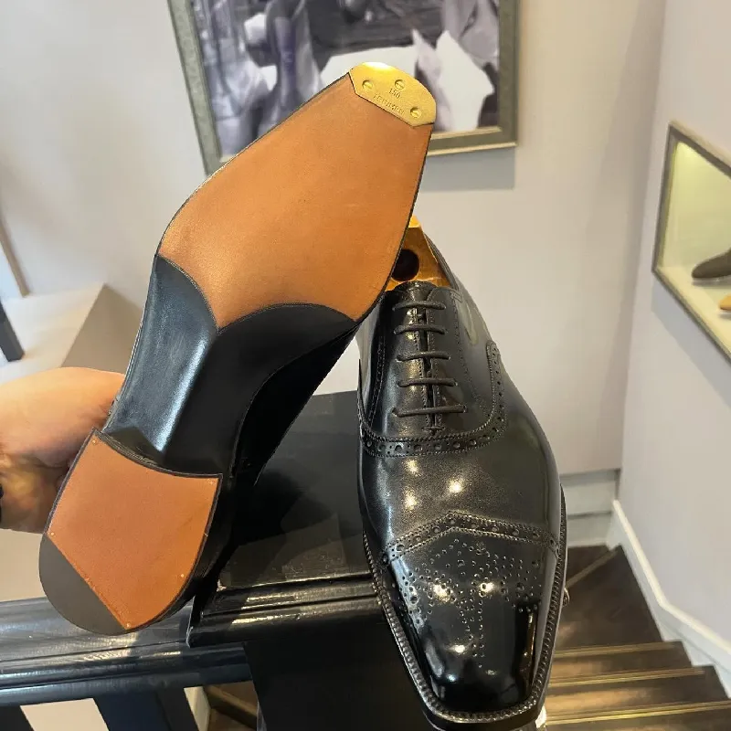 Handmade Formal Sculpted Oxfords