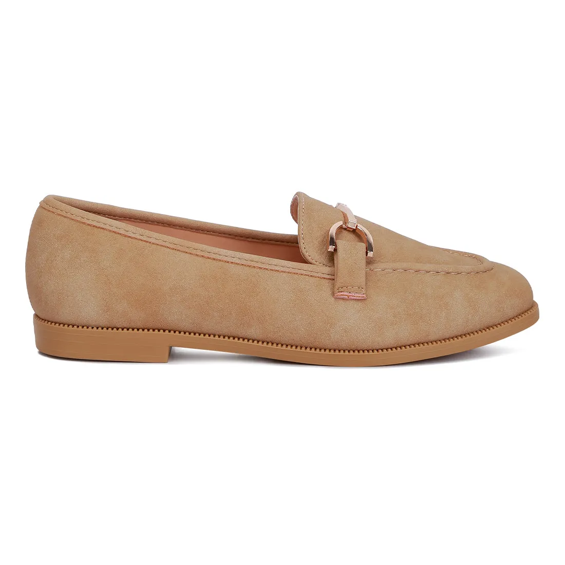 Horsebit Flat Loafers