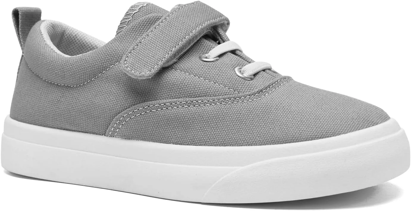 INNAPER Toddler Shoes Boys Girls Toddler Canvas Sneakers Lightweight Comfortable Breathable Casual Walking Shoes