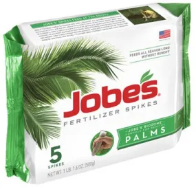 Jobe's 01010 5-Pack 10-5-10 Palm Tree Food / Fertilizer Spikes - Quantity of 6