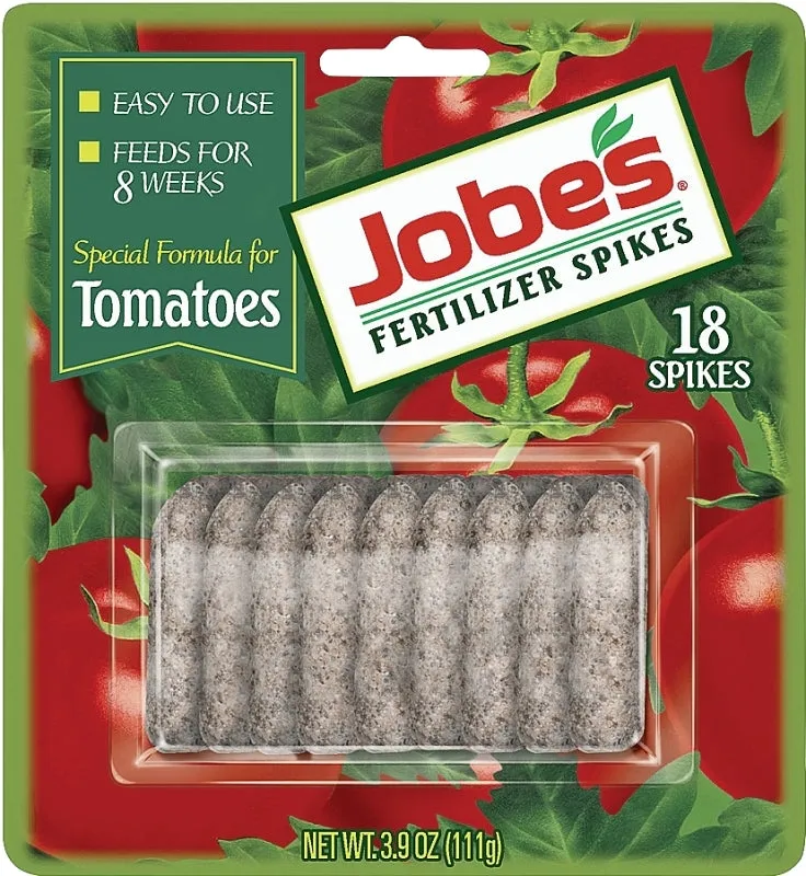Jobes 06000 Fertilizer Blister Pack, Spike, 6-18-6 N-P-K Ratio :CD 18: QUANTITY: 1