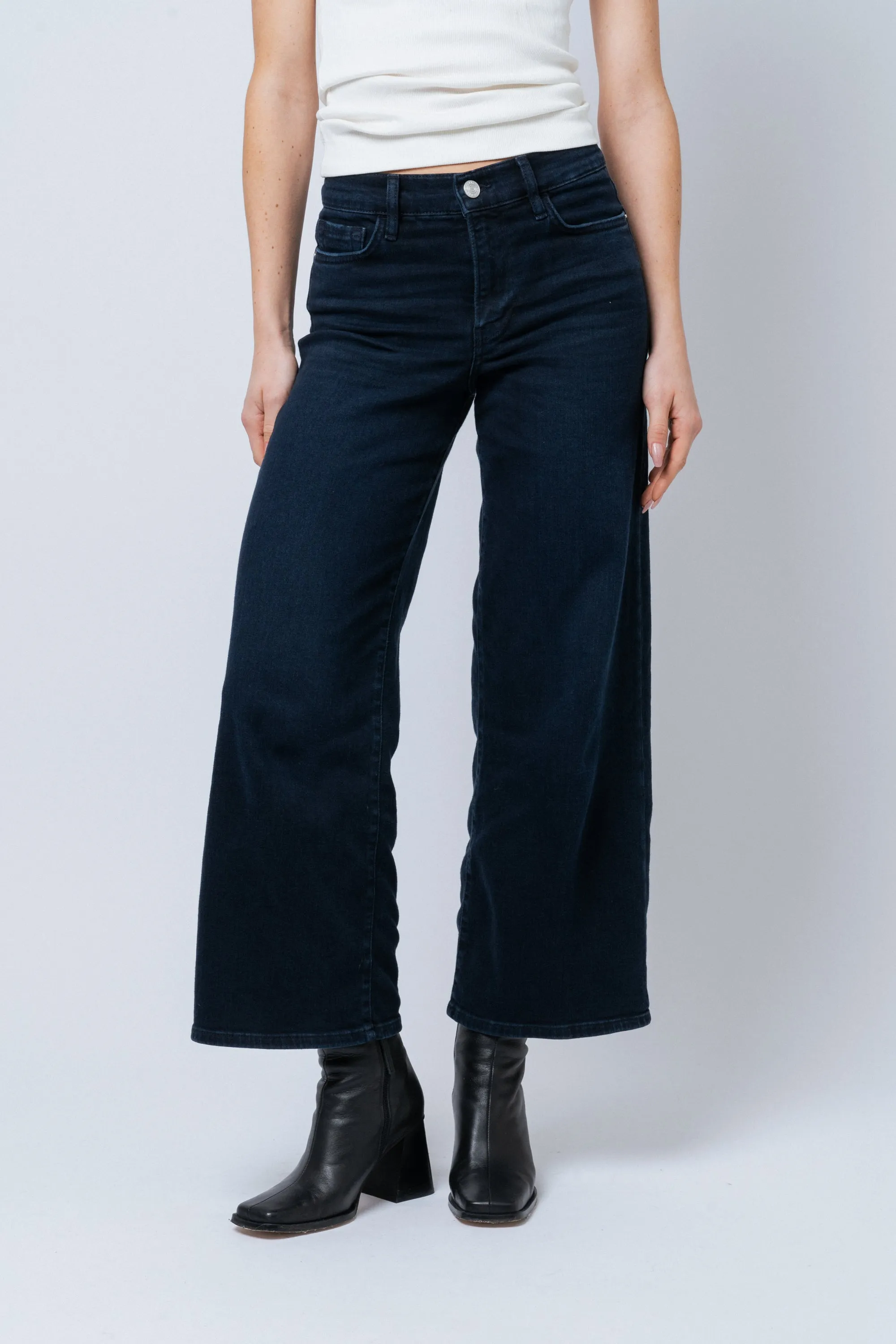 Le Pixie Slim Palazzo - Onyx Indigo