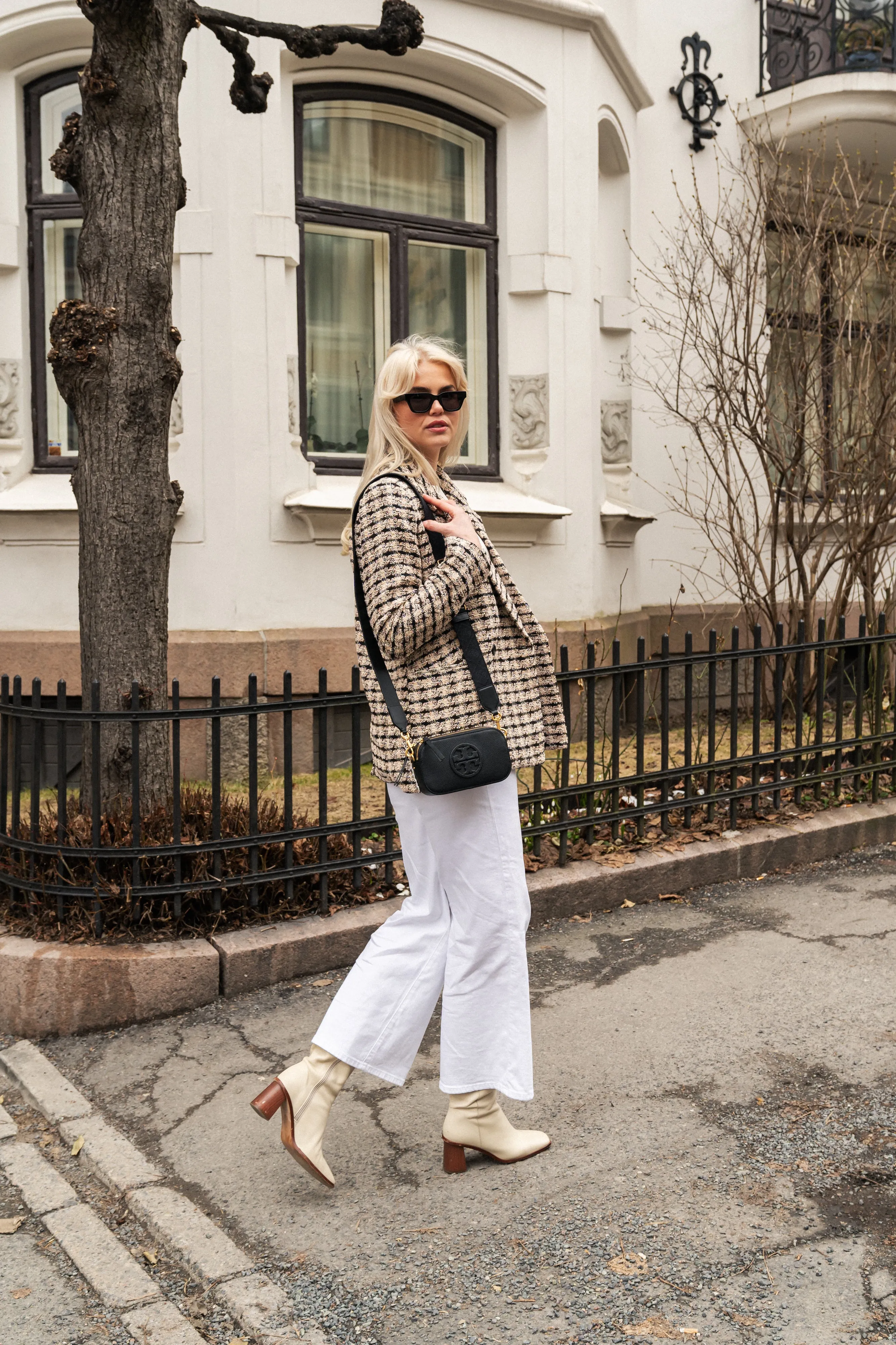 Le Slim Palazzo - White