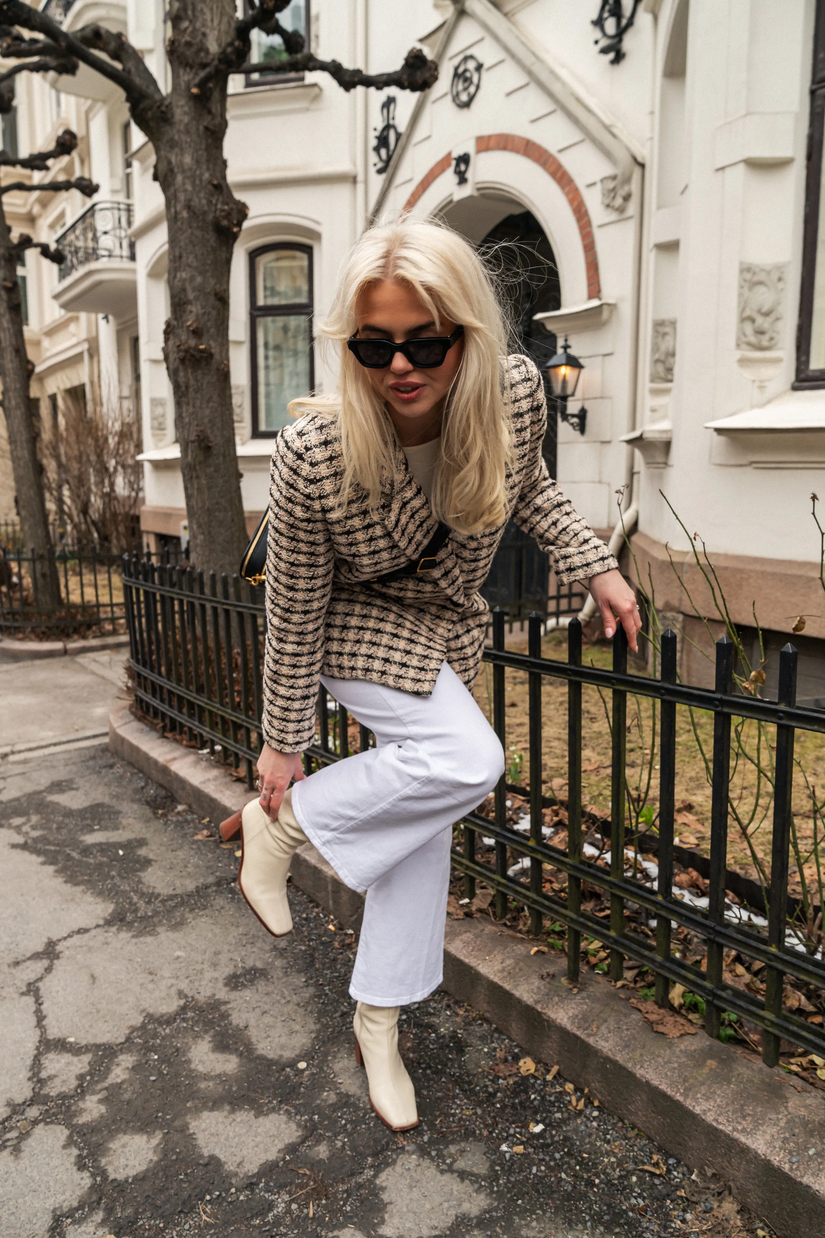 Le Slim Palazzo - White