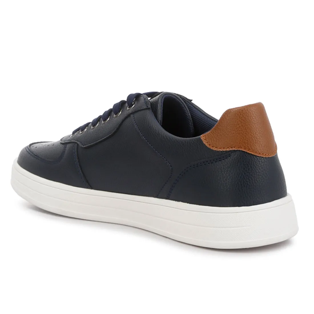 Men's Casual Perforated Detail Sneakers
