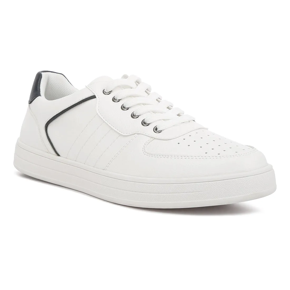 Men's Casual Perforated Detail Sneakers