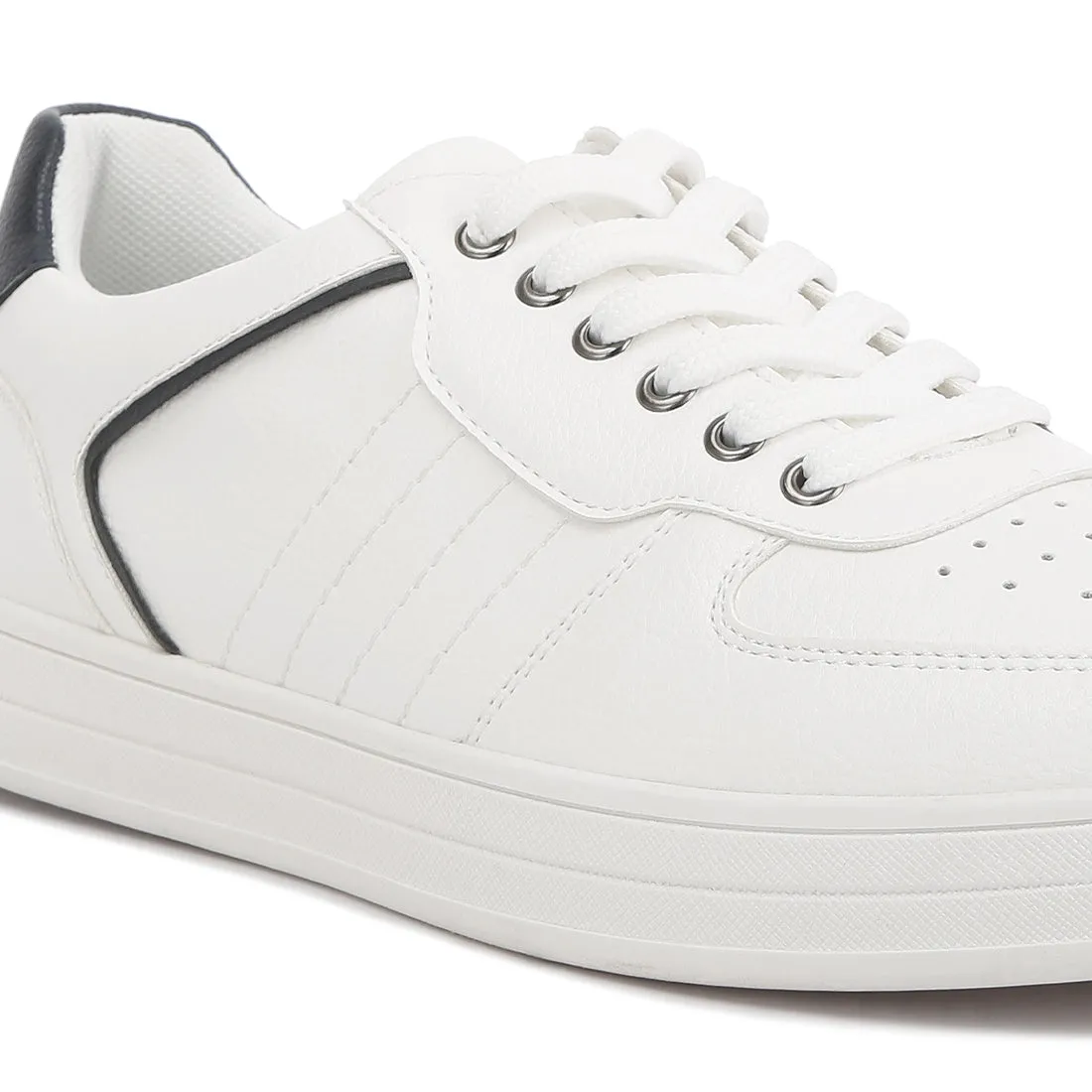 Men's Casual Perforated Detail Sneakers