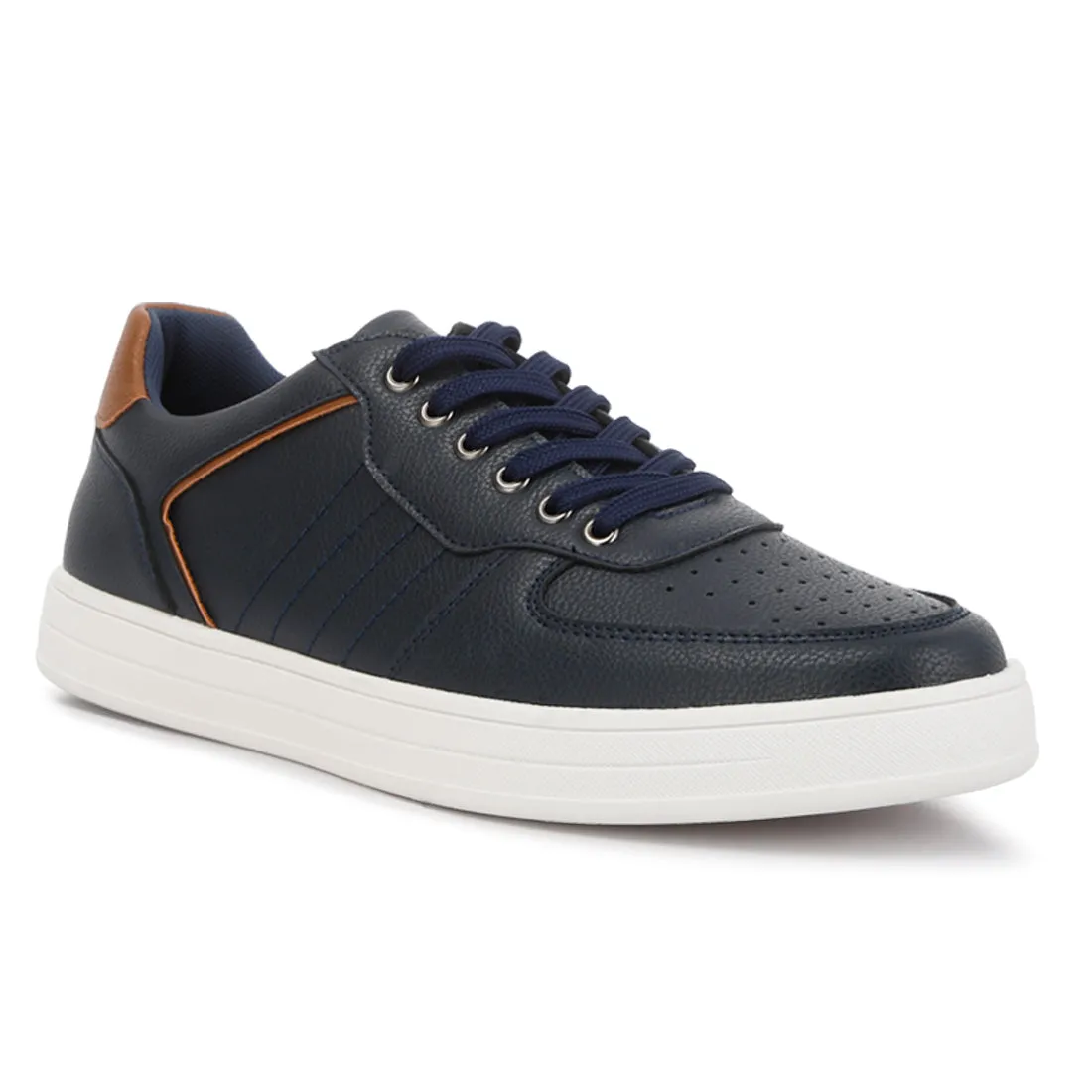 Men's Casual Perforated Detail Sneakers