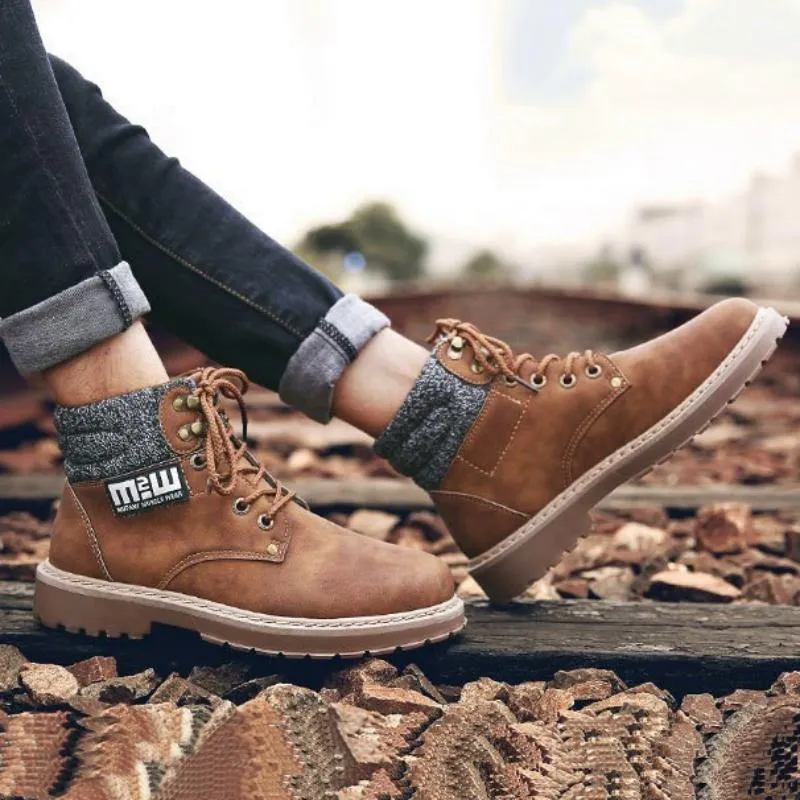 Men's Casual Warm Ankle Boots