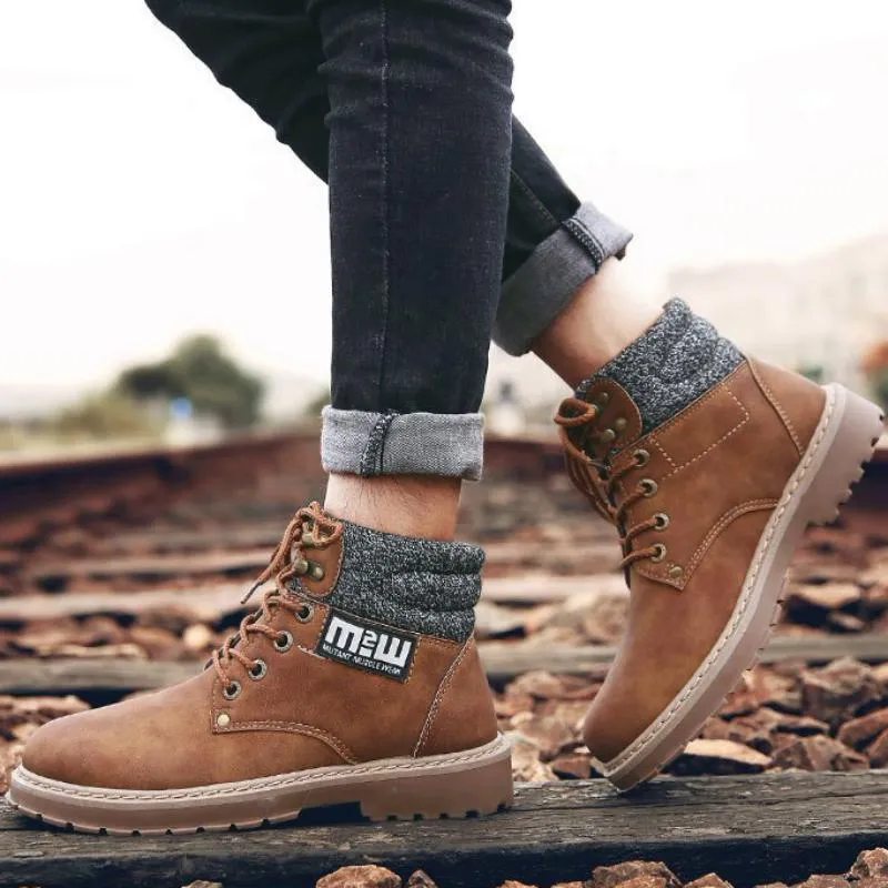 Men's Casual Warm Ankle Boots