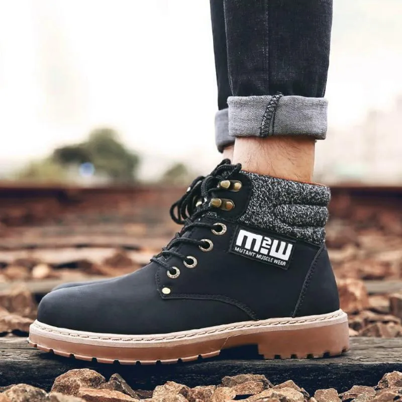 Men's Casual Warm Ankle Boots